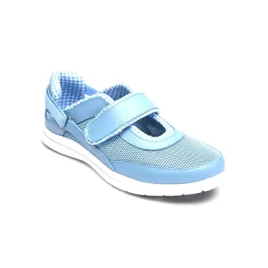 Bellini Fun Women Casual Slip-on Shoes In Lt Blue Leather